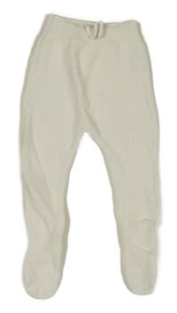 Bílé pletené polodupky Zara