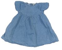 Svetlomodré rifľové šaty Next