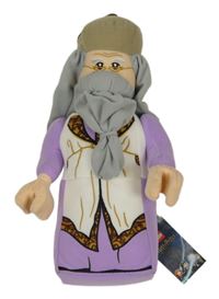 Nové - fialovo-šedý plyšák - Lego Brumbál lego