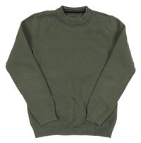 Šedozelený sveter WE