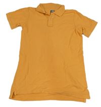 Oranžové polo tričko H&M