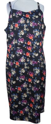 Dámské černé květované šaty Joe Browns 