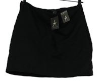 Nové - Dámska čierna semišová sukňa Atmosphere