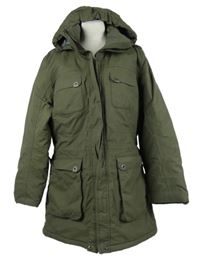 Dámska khaki šušťáková zimná funkčná parka s kapucňou Peter Storm