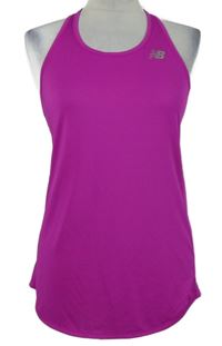 Dámsky fuchsiový športový funkčný top New Balance