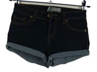 Dámské tmavomodré riflové kraťasy Amisu vel. 32