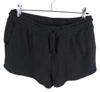 Dámské černé teplákové kraťasy H&M
