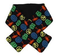 Černá šála se znaky Avengers George vel.86-98