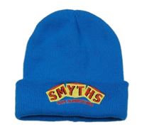 Azurová čapica s nápisom