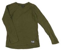 Khaki tričko s nášivkou Chapter young