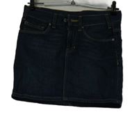 Dámska tmavomodrá rifľová minisukňa GAP