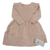 Nové - Světlerůžové pletené šaty George