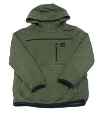 Khaki mikina s kapucňou George