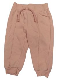 Růžové tepláky Primark