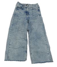 Světlemodré wide leg rifle S. Oliver