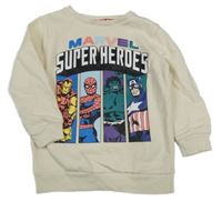 Světlebéžová mikina - Avengers George