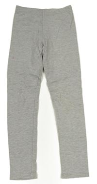 Sivé melírované legíny H&M