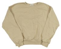 Béžová oversize mikina H&M