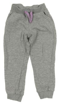 Sivé melírované tepláky Lily & Dan