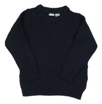 Tmavomodrý sveter Lupilu