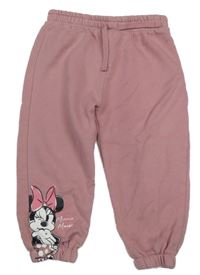 Světlerůžové tepláky s Minnií Primark