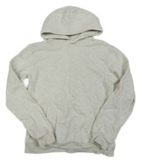 Béžová melírovaná mikina s kapucňou H&M