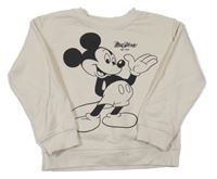 Smotanová mikina s Mickeym H&M