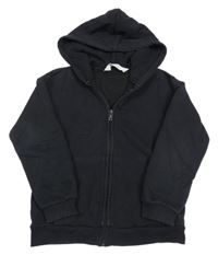 Čierna prepínaci mikina s kapucňou H&M