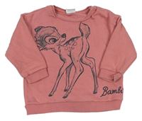 Ružová mikina s Bambim zn. Disney