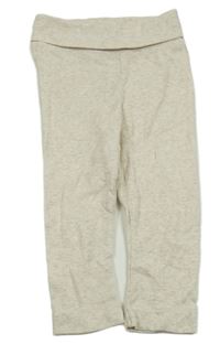 Svetlobéžové melírované tepláky H&M