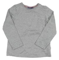 Šedé melírované thermo mikinotriko lupilu