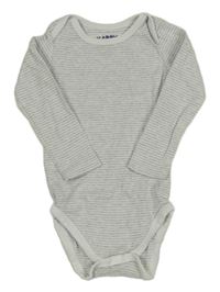 Šedo-bílé pruhované melírované body TCM