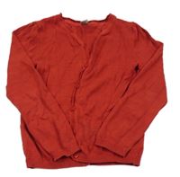 Červený melírovaný prepínaci sveter Tu