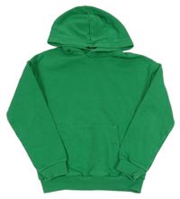 Zelená mikina s vreckom a kapucňou H&M