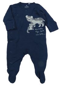 Tmavomodrý overal s tygry Next
