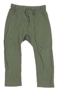 Khaki lehké tepláky H&M