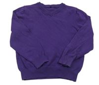 Fialový sveter George