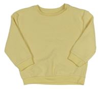 Žltá rebrovaná ľahká mikina Primark