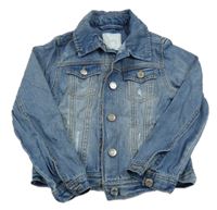 Modrá riflová bunda Next