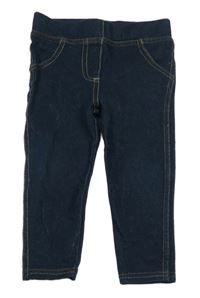 Tmavomodré tregíny rifllového vzhledu