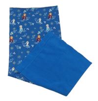 Modrý multifunkční nákrčník s Frozen 