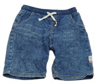 Modré riflové teplákové kraťasy Original Marines