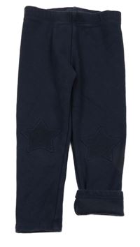 Tmavomodré thermo legíny s hvězdami Next