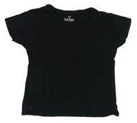 Čierne tričko E-vie