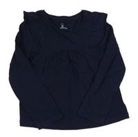 Tmavomodré triko Mothercare