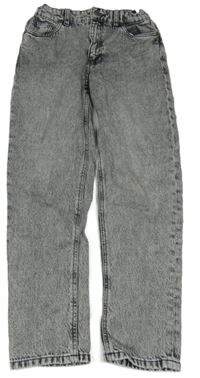 Světlešedé relaxed fit rifle C&A