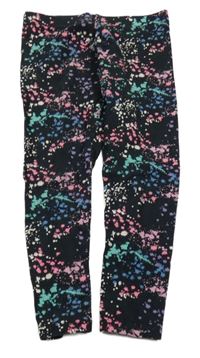 Čierno-farebné legíny s fleky Next