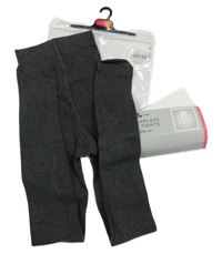 Nové - Tmavosivé pančuchy Tu