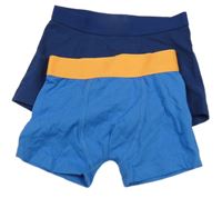 2set - 2x Modré boxerky 