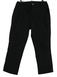 Dámské černé softshellové outdoorové kalhoty 